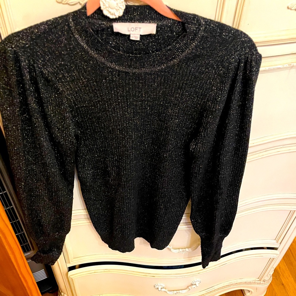 NWOT LOFT sparkle sweater !